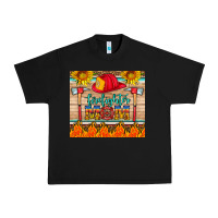 Black firefighter mom Urban Heavy Tee - HRA Design Shop