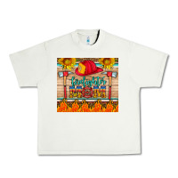Pistachio firefighter mom Urban Heavy Tee - HRA Design Shop