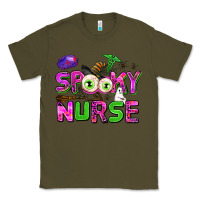 Army Green spooky nurse Classic Tee - AdoDesignShop