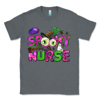 Charcoal Heather spooky nurse Classic Tee - AdoDesignShop