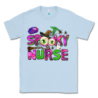 Dusty Blue spooky nurse Classic Tee - AdoDesignShop