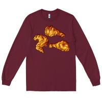 Burgundy nuggets Long Sleeve Tee - AdoDesignShop