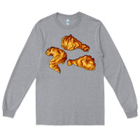 Heather Grey nuggets Long Sleeve Tee - AdoDesignShop