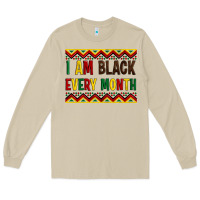 Mushroom i am black every month Long Sleeve Tee - Artiststas