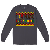 Smoke i am black every month Long Sleeve Tee - Artiststas