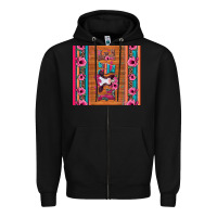 Black love baby calf valentine's day Zipper Hoodie - Jasminsmagicworld