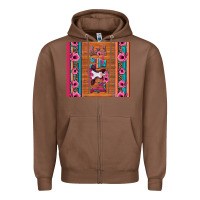 Chestnut love baby calf valentine's day Zipper Hoodie - Jasminsmagicworld