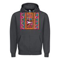 Smoke love baby calf valentine's day Zipper Hoodie - Jasminsmagicworld
