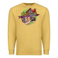 Antique Gold teacher crew Premium Sweatshirt - NancyCooperArtShop