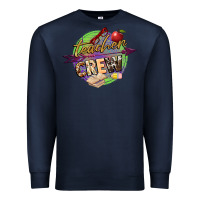 Navy teacher crew Premium Sweatshirt - NancyCooperArtShop