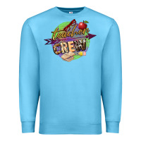 Ocean Blue teacher crew Premium Sweatshirt - NancyCooperArtShop