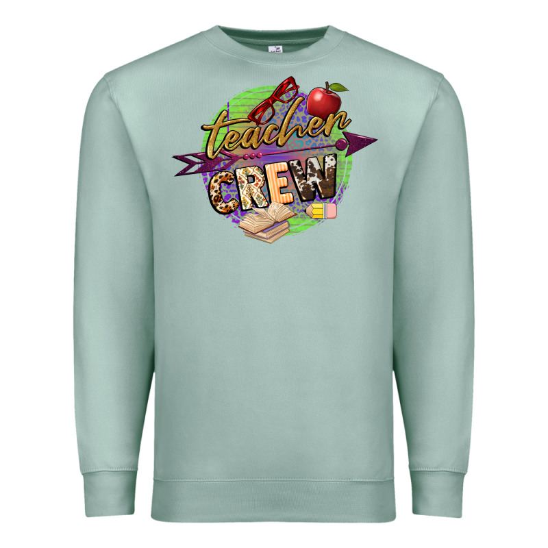 Teacher Crew Premium Sweatshirt by NancyCooperArtShop | Teevron