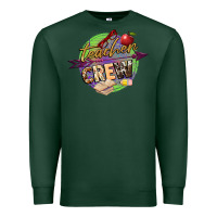 Sports Green teacher crew Premium Sweatshirt - NancyCooperArtShop