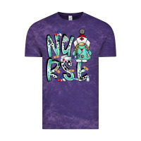 Cloud Purple nurse Vintage Tee - RacoonDesign