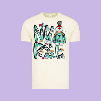 Nurse Vintage Tee Designed By Racoondesign