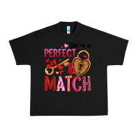 Black we're a perfect match Urban Heavy Tee - OliviaCreatesArt