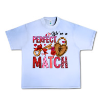 Grape Ice we're a perfect match Urban Heavy Tee - OliviaCreatesArt