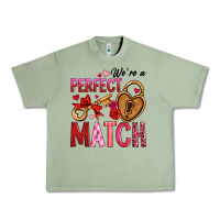 Oil Green we're a perfect match Urban Heavy Tee - OliviaCreatesArt