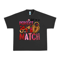 Pigment Black we're a perfect match Urban Heavy Tee - OliviaCreatesArt