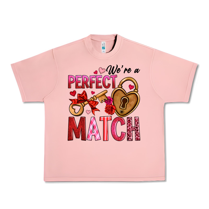 We're A Perfect Match Urban Heavy Tee by OliviaCreatesArt | Teevron