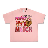 Salmon we're a perfect match Urban Heavy Tee - OliviaCreatesArt