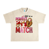 Sandshell we're a perfect match Urban Heavy Tee - OliviaCreatesArt