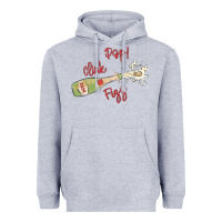 Heather Grey cheers to the new year Heavyweight Hoodie - MaliasSmallBusiness