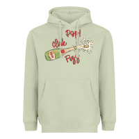 Matcha cheers to the new year Heavyweight Hoodie - MaliasSmallBusiness