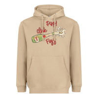 Mushroom cheers to the new year Heavyweight Hoodie - MaliasSmallBusiness