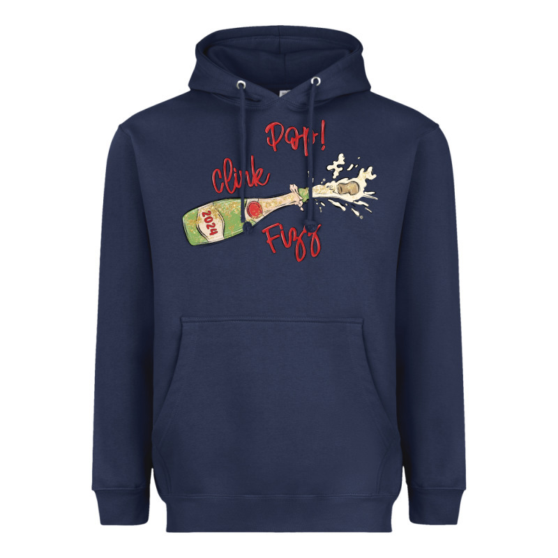 Cheers To The New Year Heavyweight Hoodie by MaliasSmallBusiness | Teevron