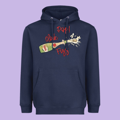 Cheers To The New Year Heavyweight Hoodie Designed By Maliassmallbusiness