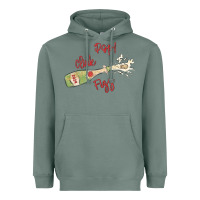 Sage cheers to the new year Heavyweight Hoodie - MaliasSmallBusiness