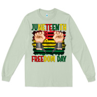 Matcha juneteenth freedom day Long Sleeve Tee - Artiststas