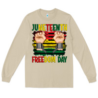 Mushroom juneteenth freedom day Long Sleeve Tee - Artiststas