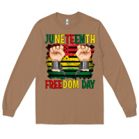 Toasted Coconut juneteenth freedom day Long Sleeve Tee - Artiststas
