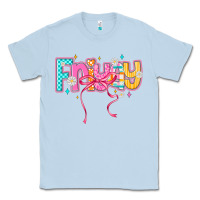 Dusty Blue friyay Classic Tee - CowhideDigitalArt