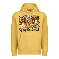 Antique Gold black educator by popular demand Premium Hoodie - Artiststas