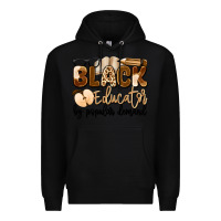 Black black educator by popular demand Premium Hoodie - Artiststas