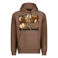 Chestnut black educator by popular demand Premium Hoodie - Artiststas