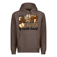 Coffee black educator by popular demand Premium Hoodie - Artiststas