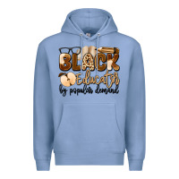 Colony Blue black educator by popular demand Premium Hoodie - Artiststas