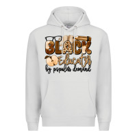 Dove Grey black educator by popular demand Premium Hoodie - Artiststas