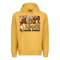 Mustard black educator by popular demand Premium Hoodie - Artiststas