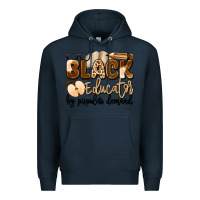 Navy black educator by popular demand Premium Hoodie - Artiststas
