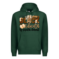 Sports Green black educator by popular demand Premium Hoodie - Artiststas