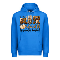 True Royal black educator by popular demand Premium Hoodie - Artiststas