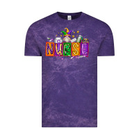 Cloud Purple nurse mardi gras Vintage Tee - RacoonDesign