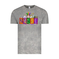 Cloud Rock nurse mardi gras Vintage Tee - RacoonDesign
