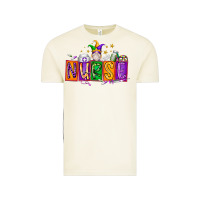 Nurse Mardi Gras Vintage Tee | Teevron