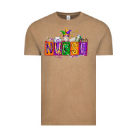 Vintage Coffee nurse mardi gras Vintage Tee - RacoonDesign